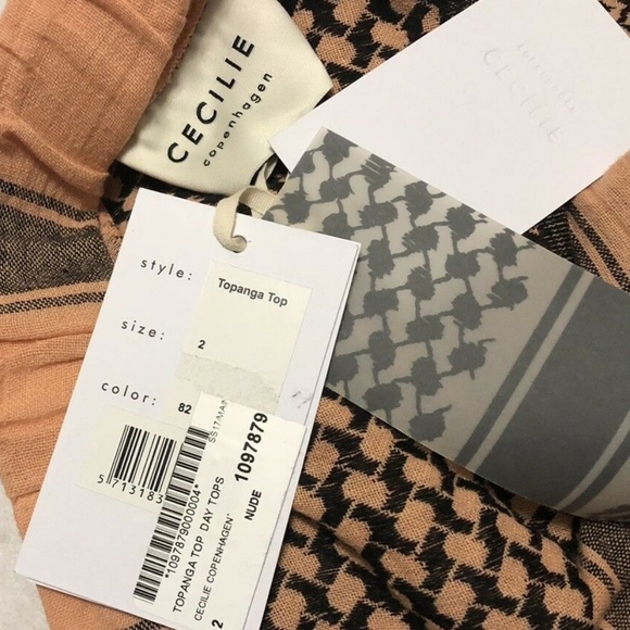 NWT CECILIE COPENHAGEN SZ 2 Halter TOP TOPANGA - Picture 7 of 8